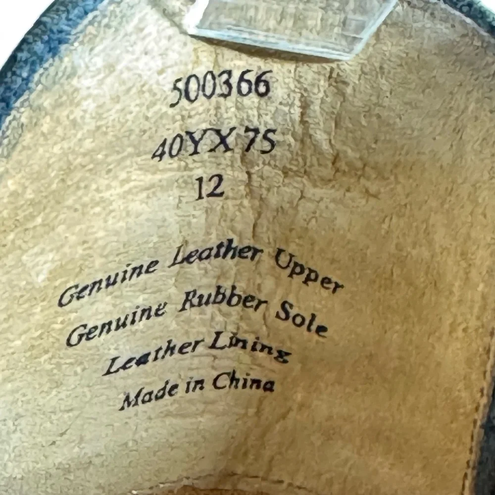 JOSEPH ABBOUD LEATHER BROGUE SHOES